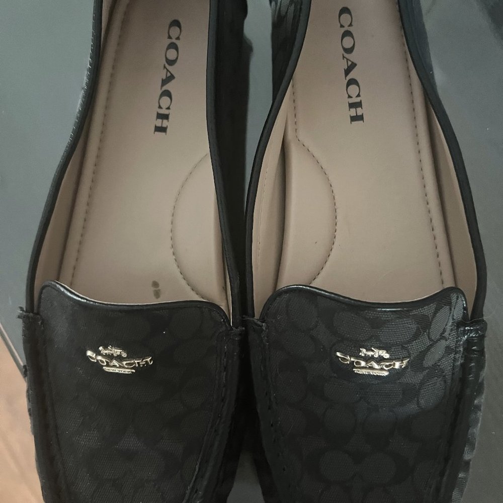 Womens Coach Moccasin Size 10